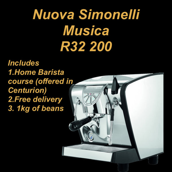 nuova simonelli musica volumetric espresso machine