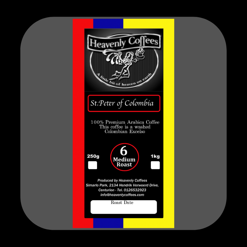 St. Peter of Colombia Medium Roast 250g/1kg