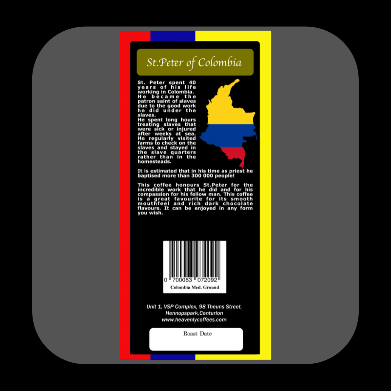 St. Peter of Colombia Medium Roast 250g/1kg