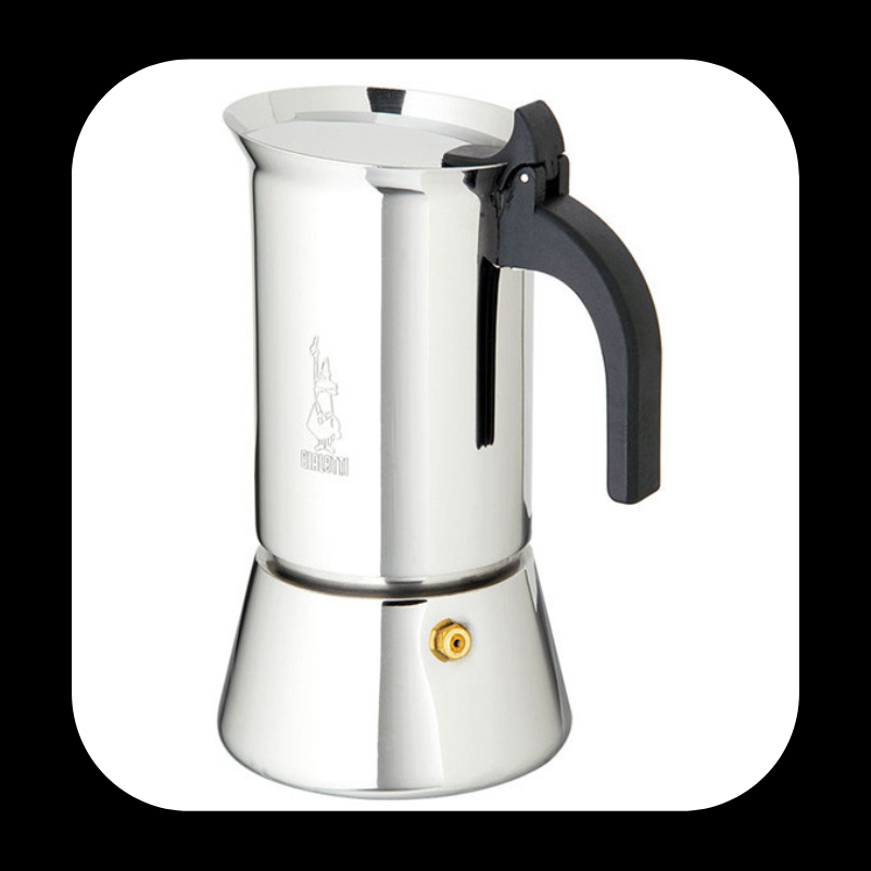 Bialetti Venus Moka Pot Stainless steel