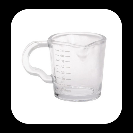 Brew Tool Double Spout Espresso Shot Glass