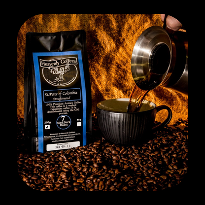 St.Peter of Colombia Decaffeinated - Heavenly Coffees