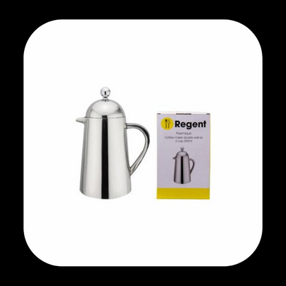 Stainless Steel Plunger (Regent) - Heavenly Coffees