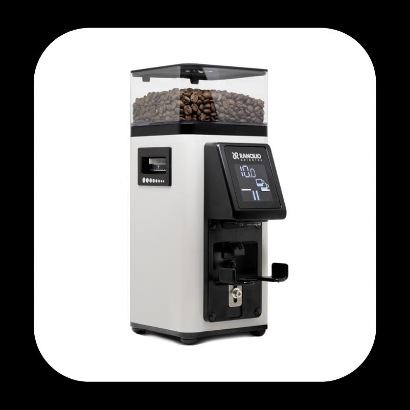 Rancilio Stile Coffee Grinder in White