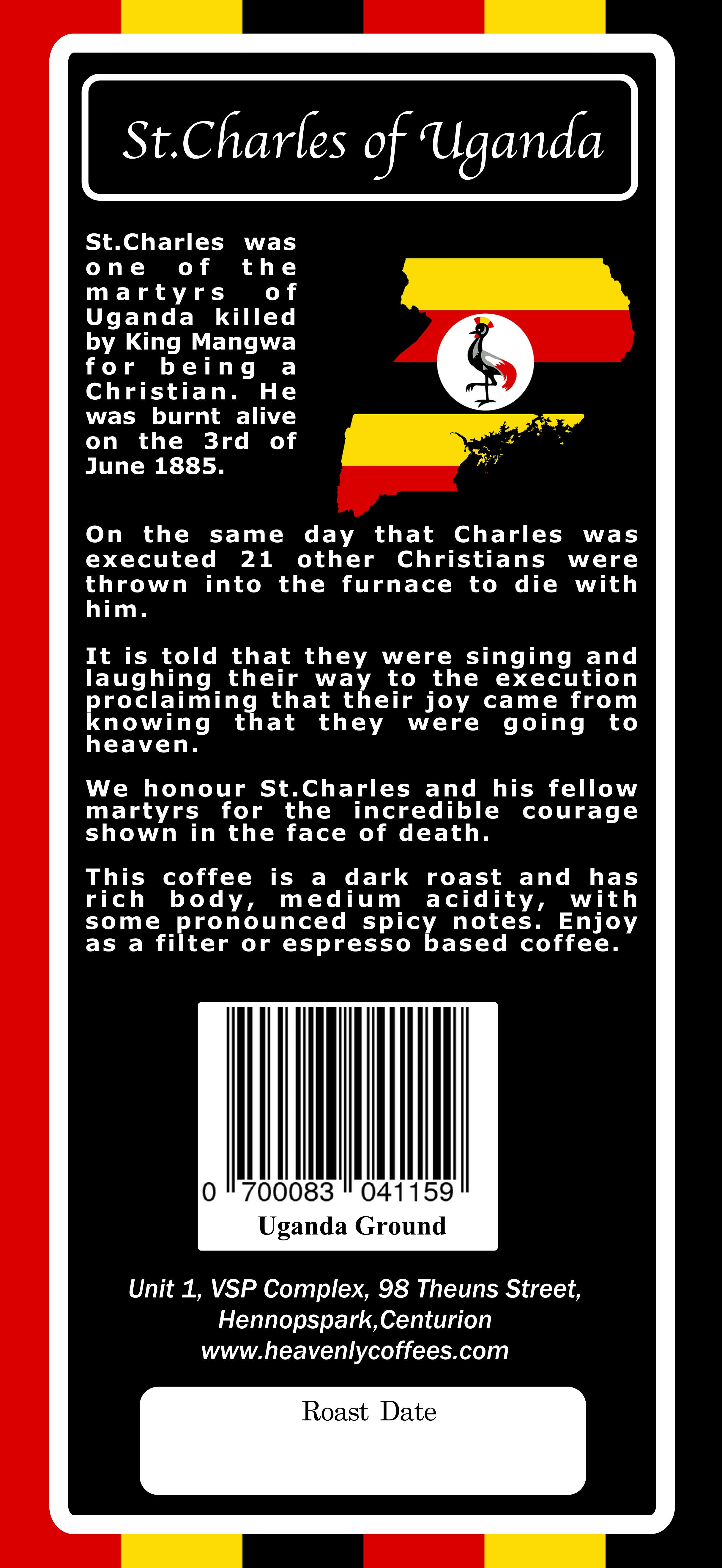 St.Charles of Uganda Coffee