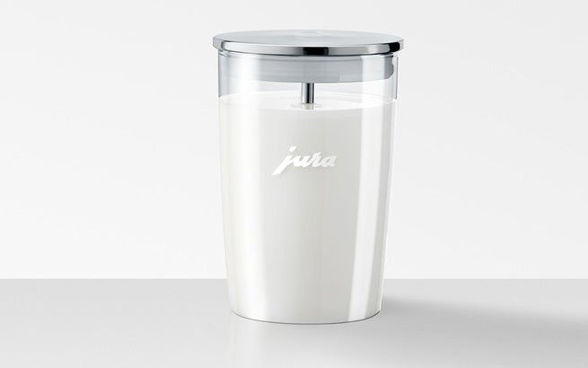 Jura Glass Milk Container